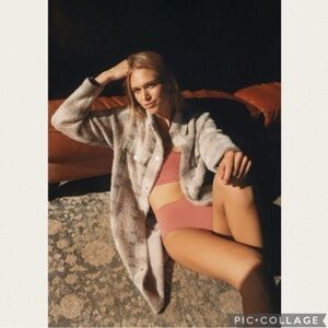 Anthropologie Pilcro Eliza Eyelash Sweater Jacket